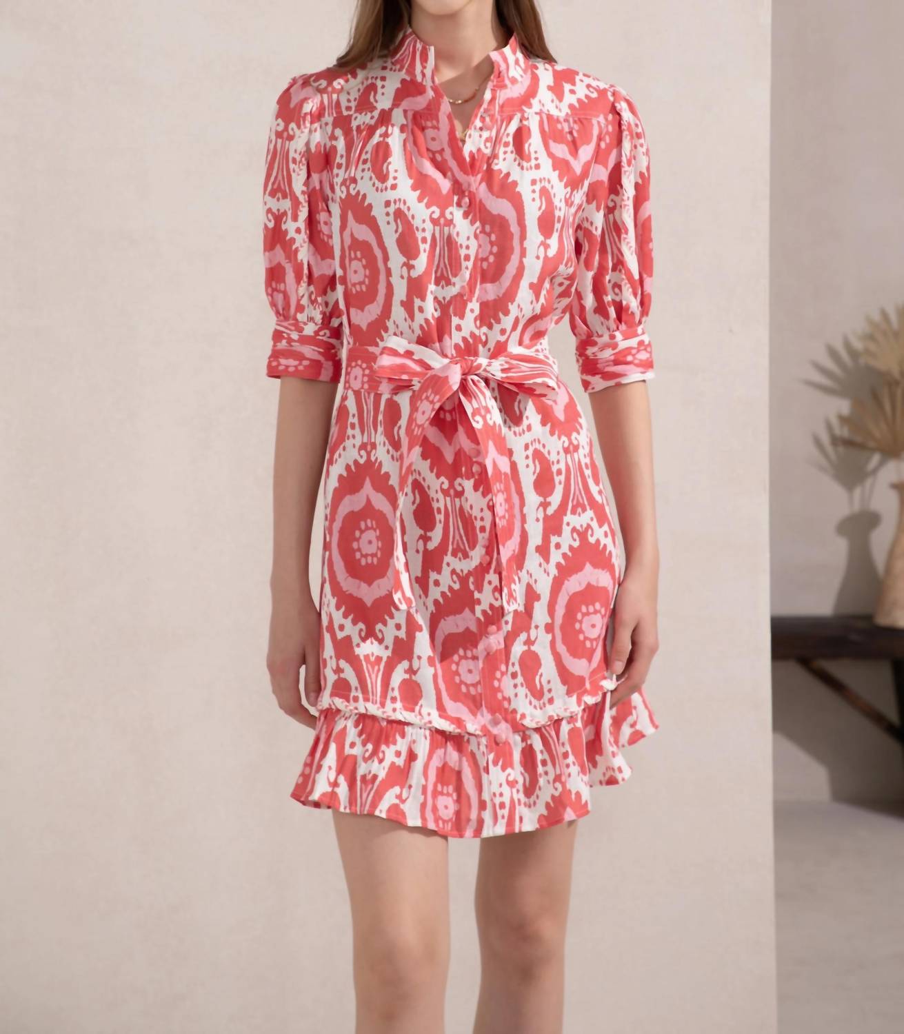 G.D.S. Abyss Dress in coral - women's dress