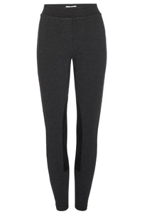 Brochu Walker REMINGTON RIDING PANT in dark charcoal melange combo - women's pants - view 4