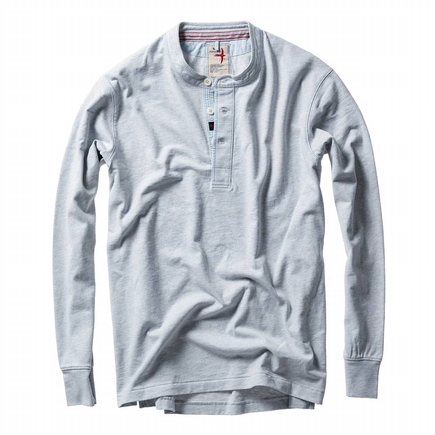 Relwen - Men's Ringspun Henley Shirt