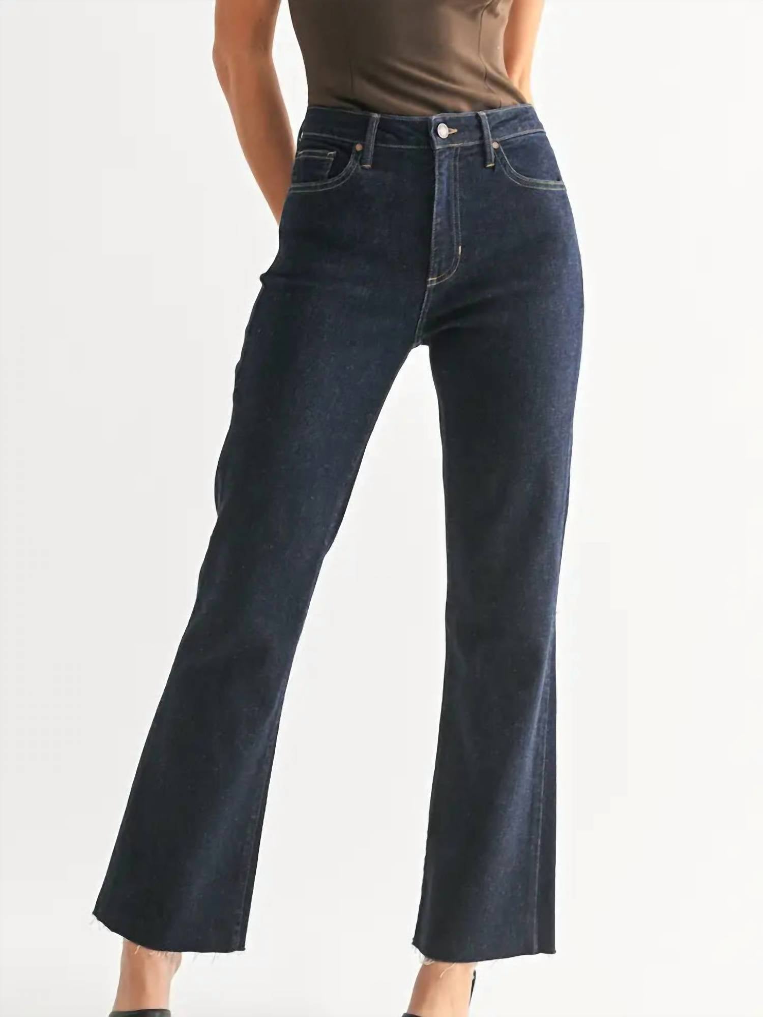 Just Black Denim - Flare Leg Jeans