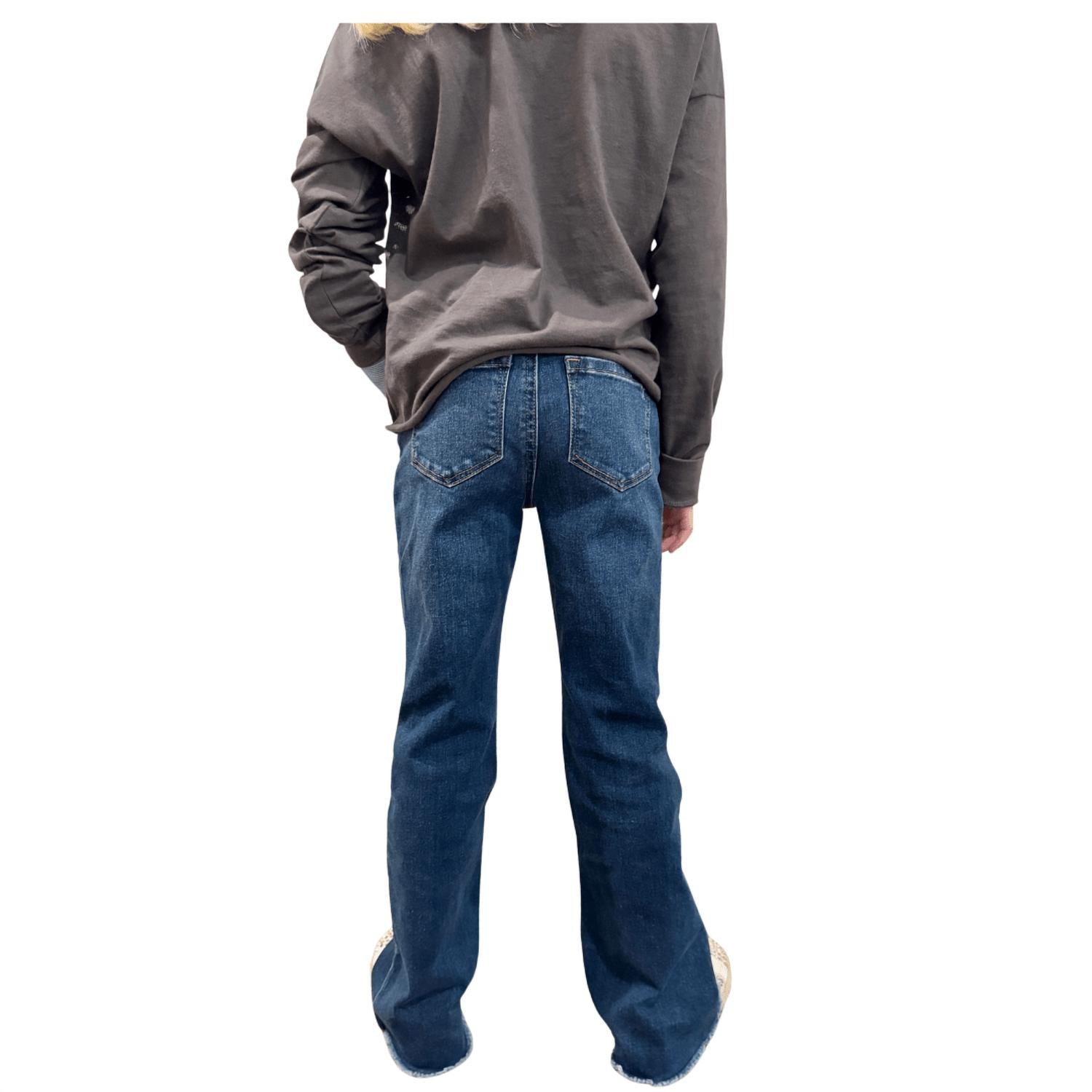 Tractr - Mid Rise Flare Jeans