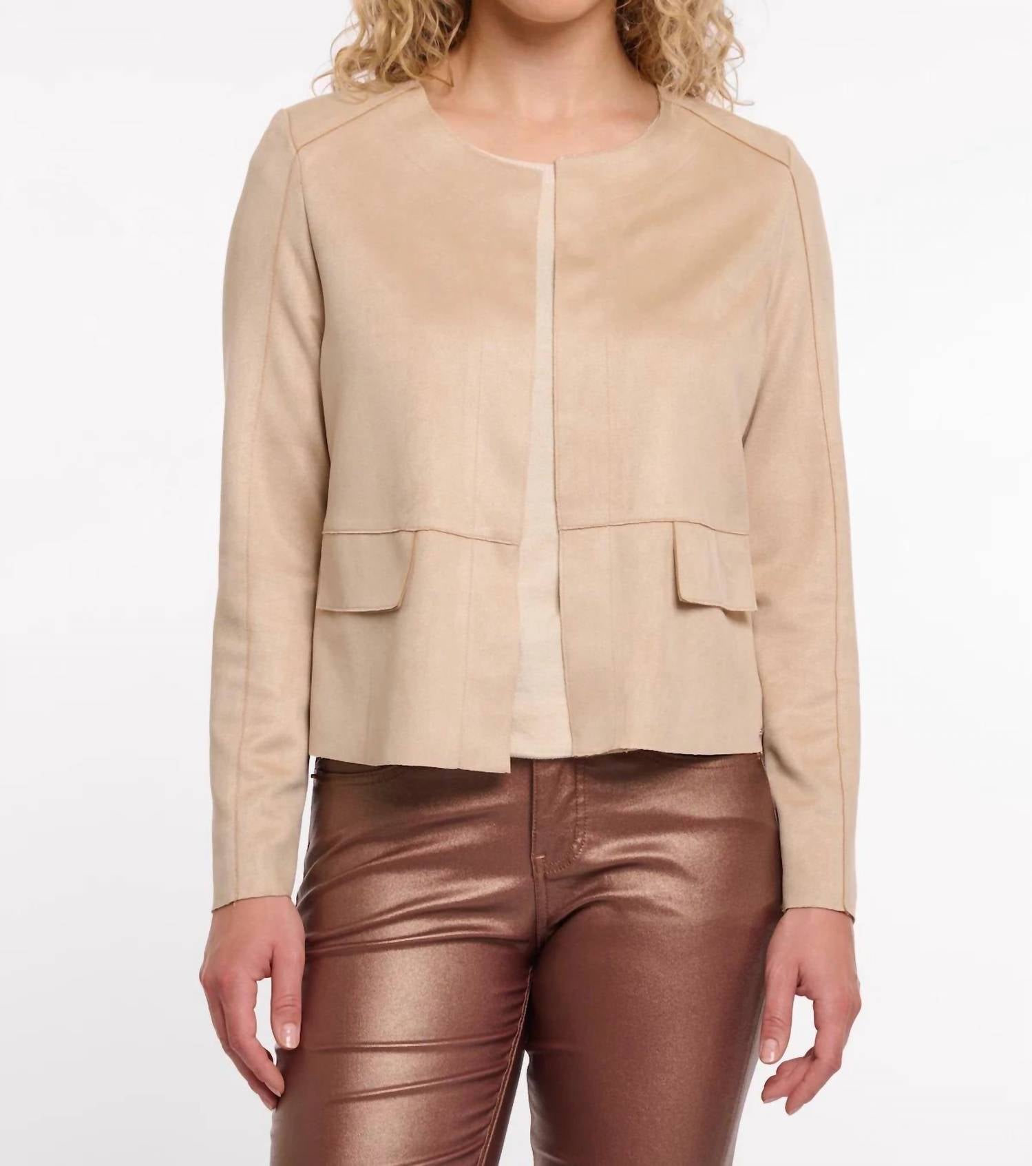 Rino & Pelle - Brisia Faux Suede Jacket