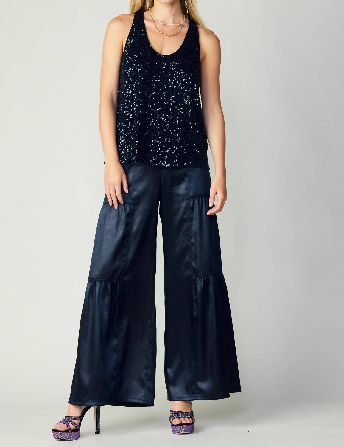 Current Air - Sequin Sleeveless Top