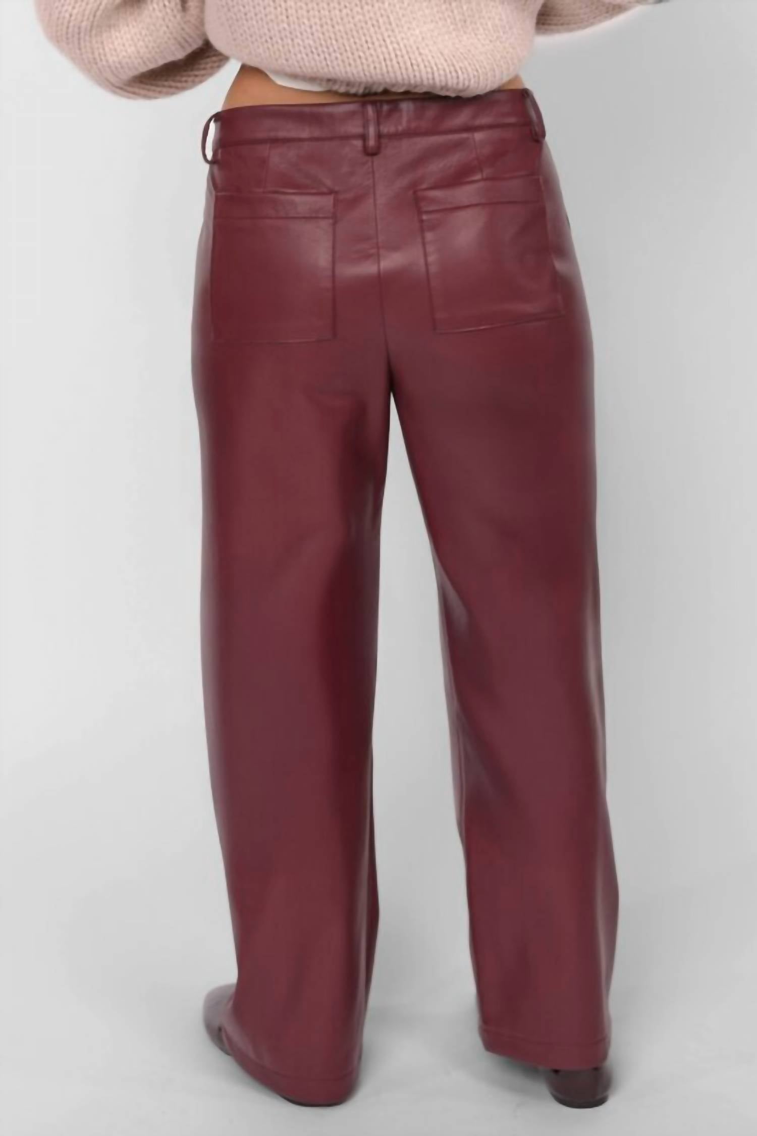 Sadie & Sage - Night Vision Faux Leather Pants