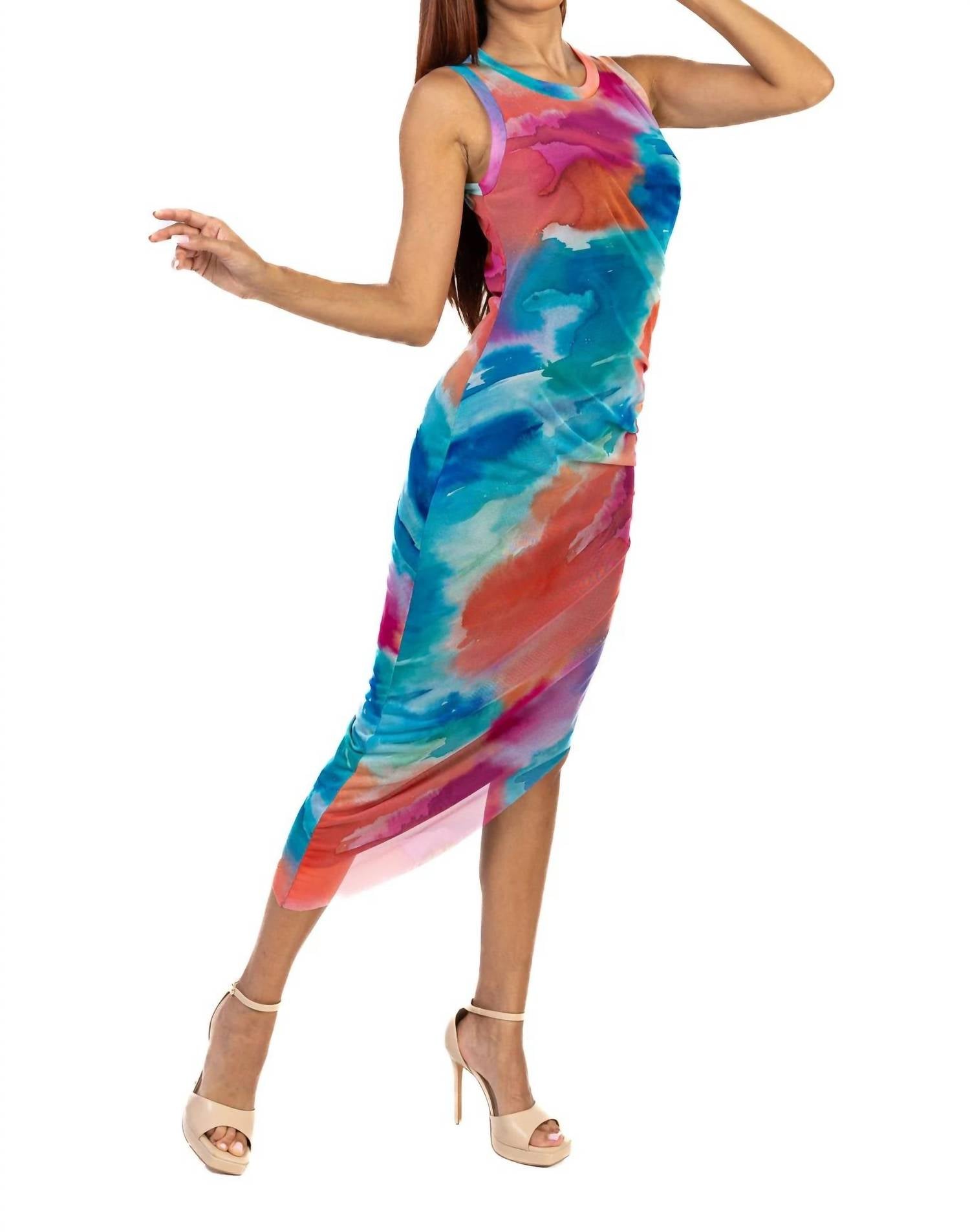 Elana Kattan - Grace Fitted Tank Sheath Dress