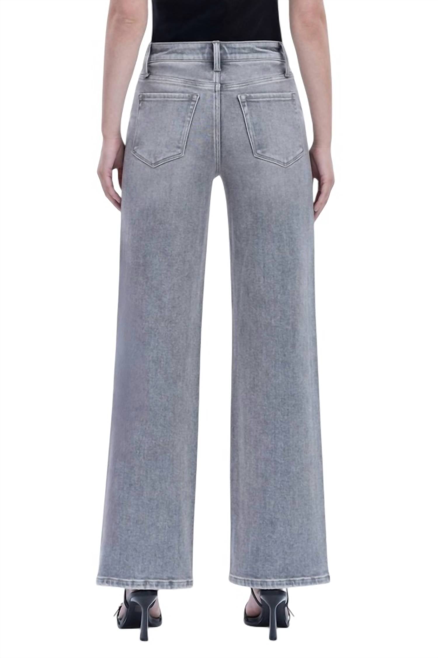 Vervet By Flying Monkey - Olivia Wide Leg Jeans