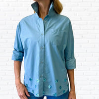 Caryn Lawn - Abby Swing Sequin Top