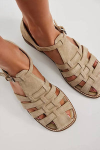 Free People - Women's Willow Oiled Fisherman Sandals