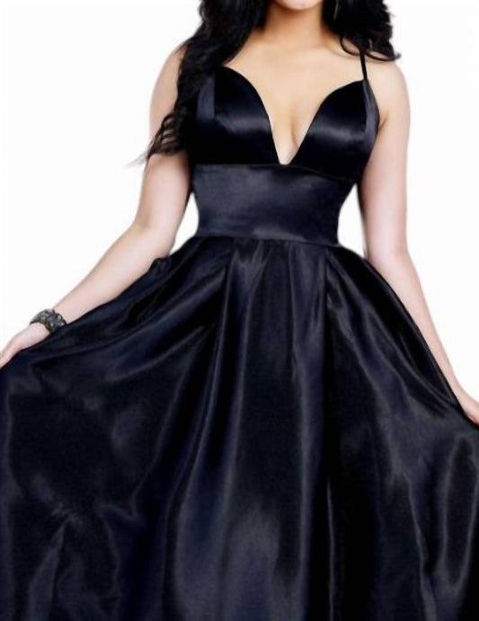 Karishma Creations - Satin Prom Dress