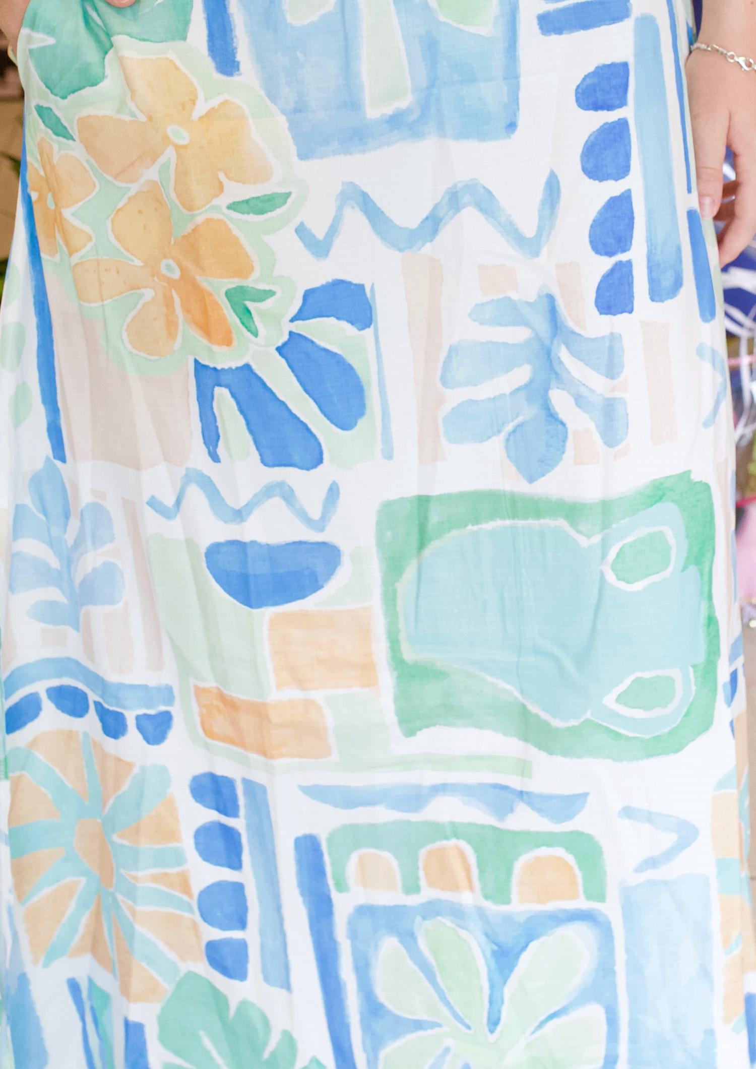 Sundayup - Greek Isles Maxi Dress
