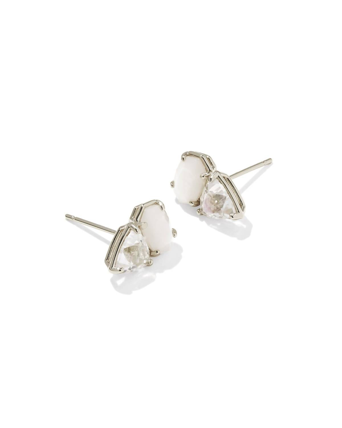 Kendra Scott Women's Tatum Stud Earrings in silver - women's jewelry