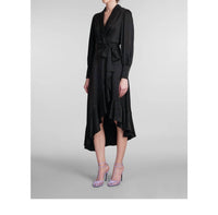 Zimmermann - Silk Wrap Midi Dress