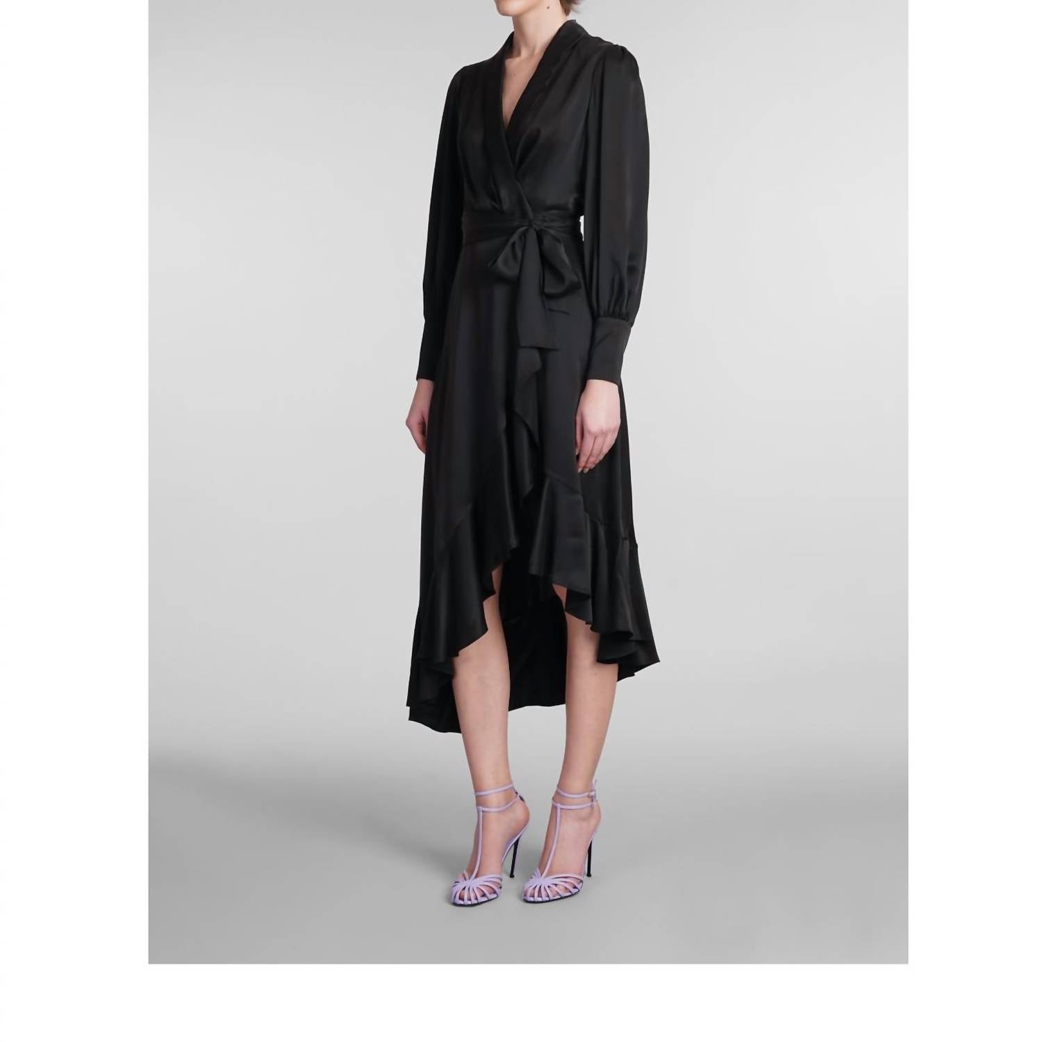 Zimmermann - Silk Wrap Midi Dress