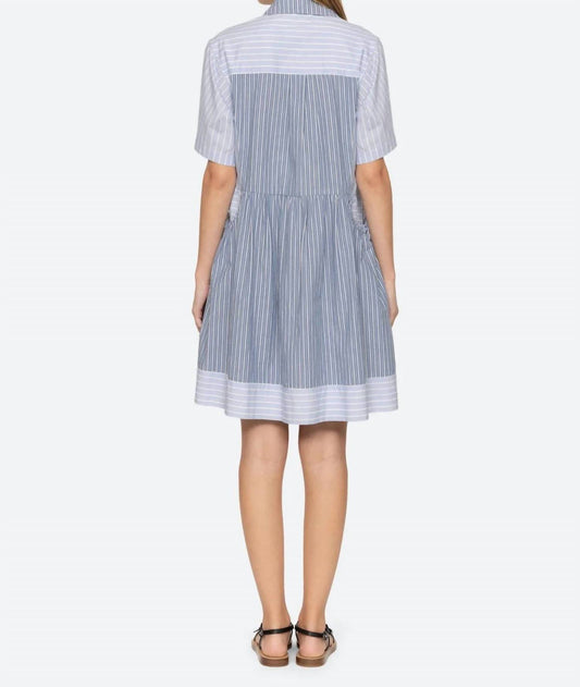 Sea - Helmi Striped Tunic Shirt Dress