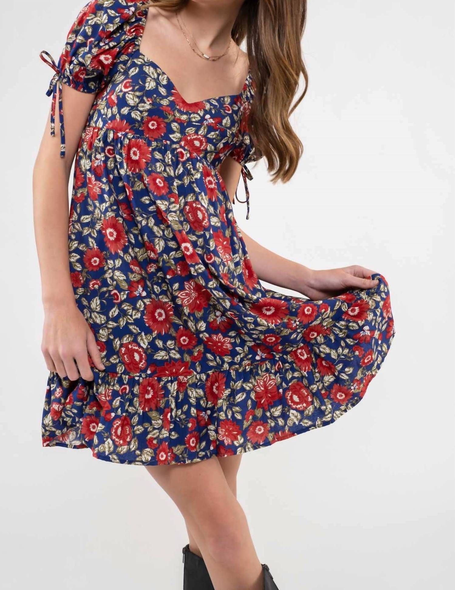 Blu Pepper - Frolic Sweetheart Mini Dress