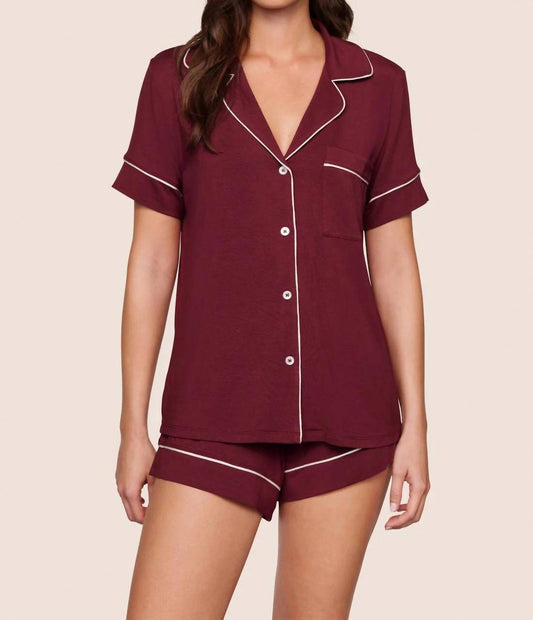 Eberjey - Gisele Relaxed Short Pajama Set
