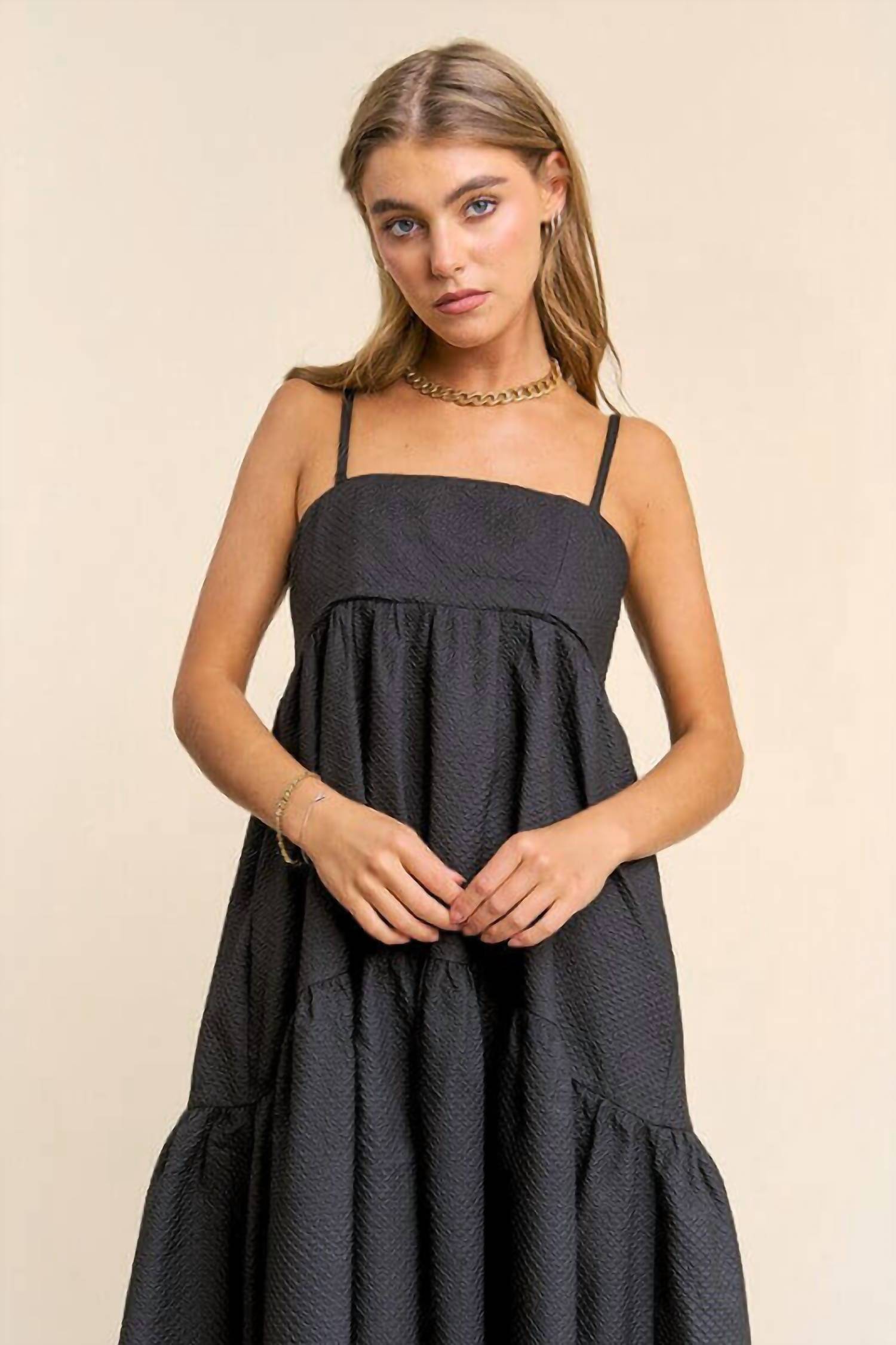 J.Nna - Gloria Textured Dress