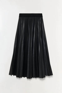 Simkhai - Kezia Vegan Leather Midi Skirt