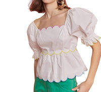 English Factory - Scallop Top