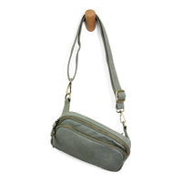 Joy Susan - Women's Kylie Double Zip Sling Belt Bag