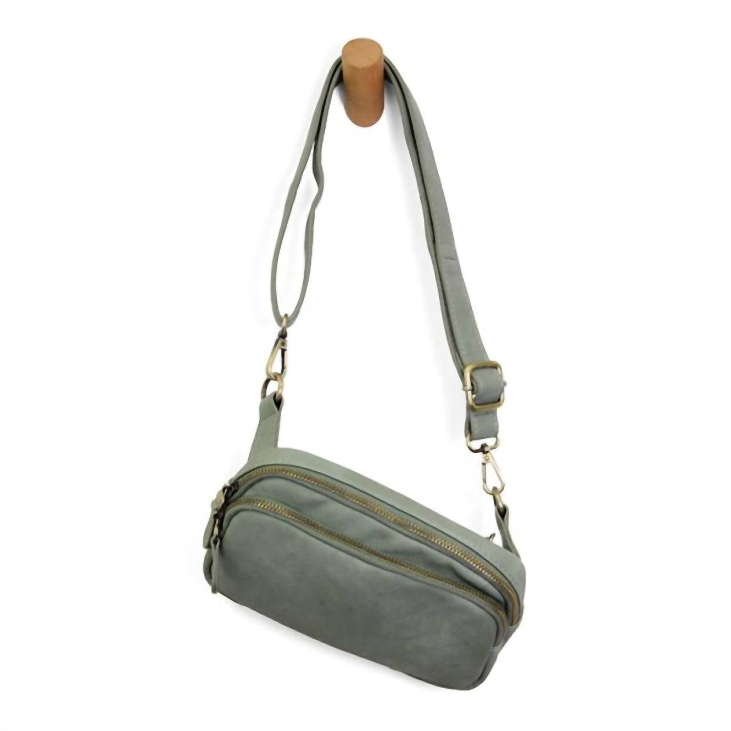 Joy Susan - Women's Kylie Double Zip Sling Belt Bag