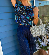 Sincerely Ours - London Cosmic Sequins Top