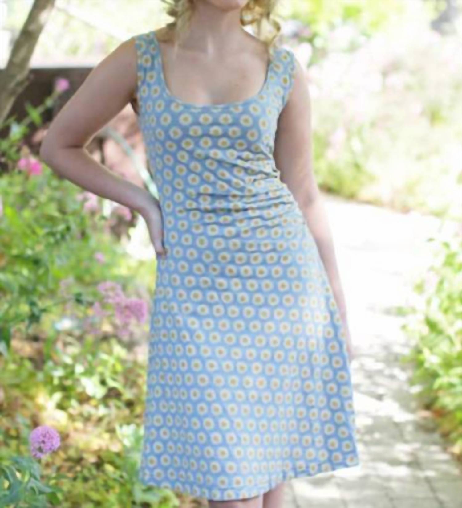 Effie's Heart Deneuve Dress in chamomile print - women's dress