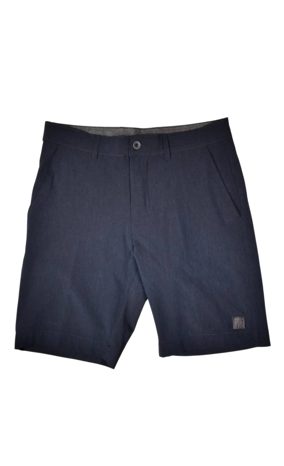 VINTAGE 1946 Men's Micrograph Golf Short in navy - men's shorts