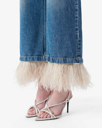 Iro - Straight Feathered Jeans