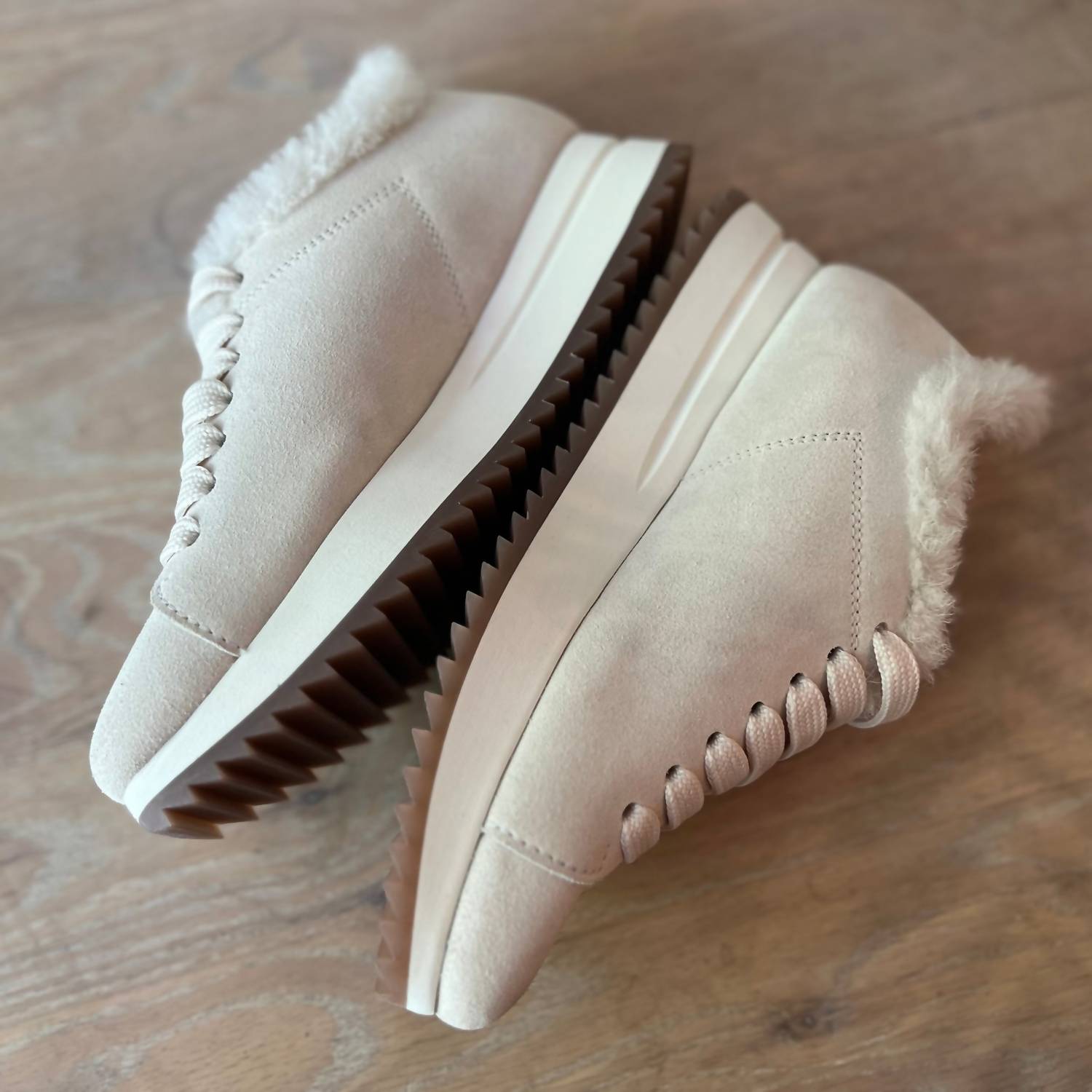 Pedro Garcia - Women's Orinda Shearling Sneakers
