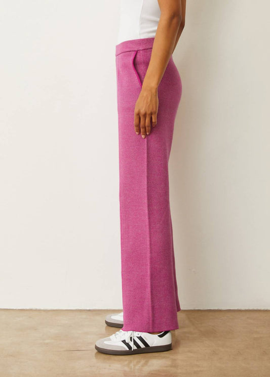 Monrow - Soft Knit Two Tone Trouser