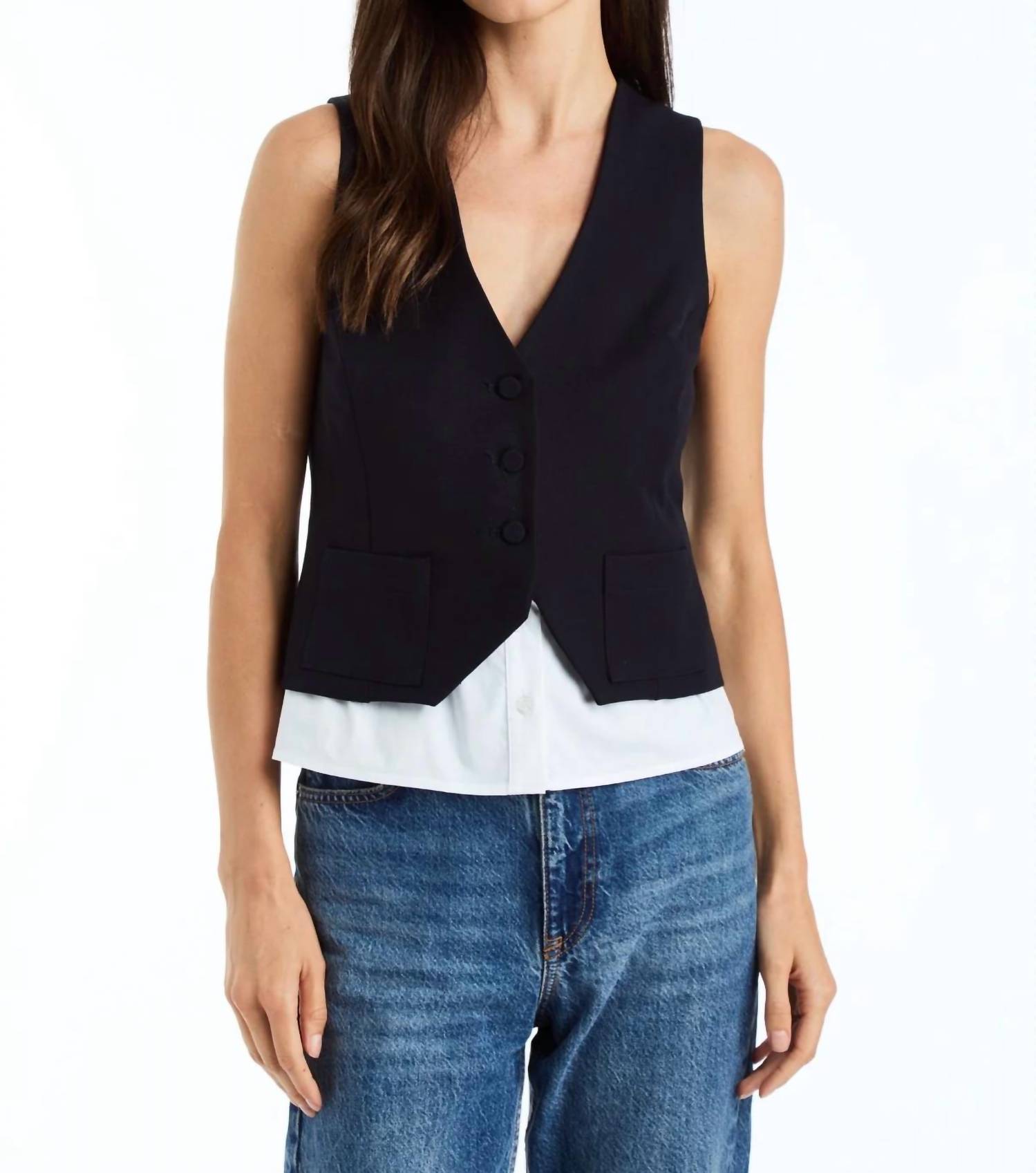 Drew - Jess Cropped Vest
