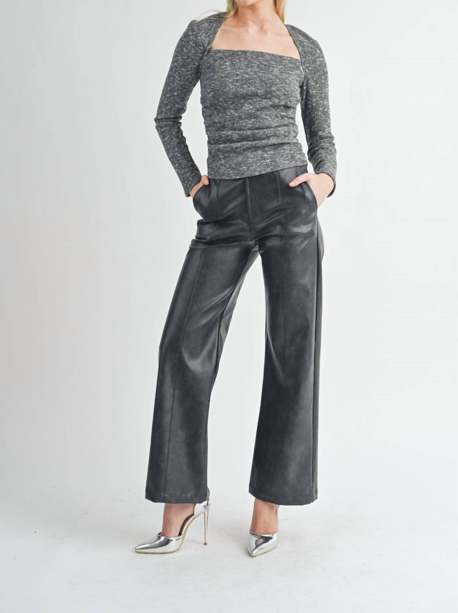 Sage The Label - New Romantics Long Sleeve Ruched Top