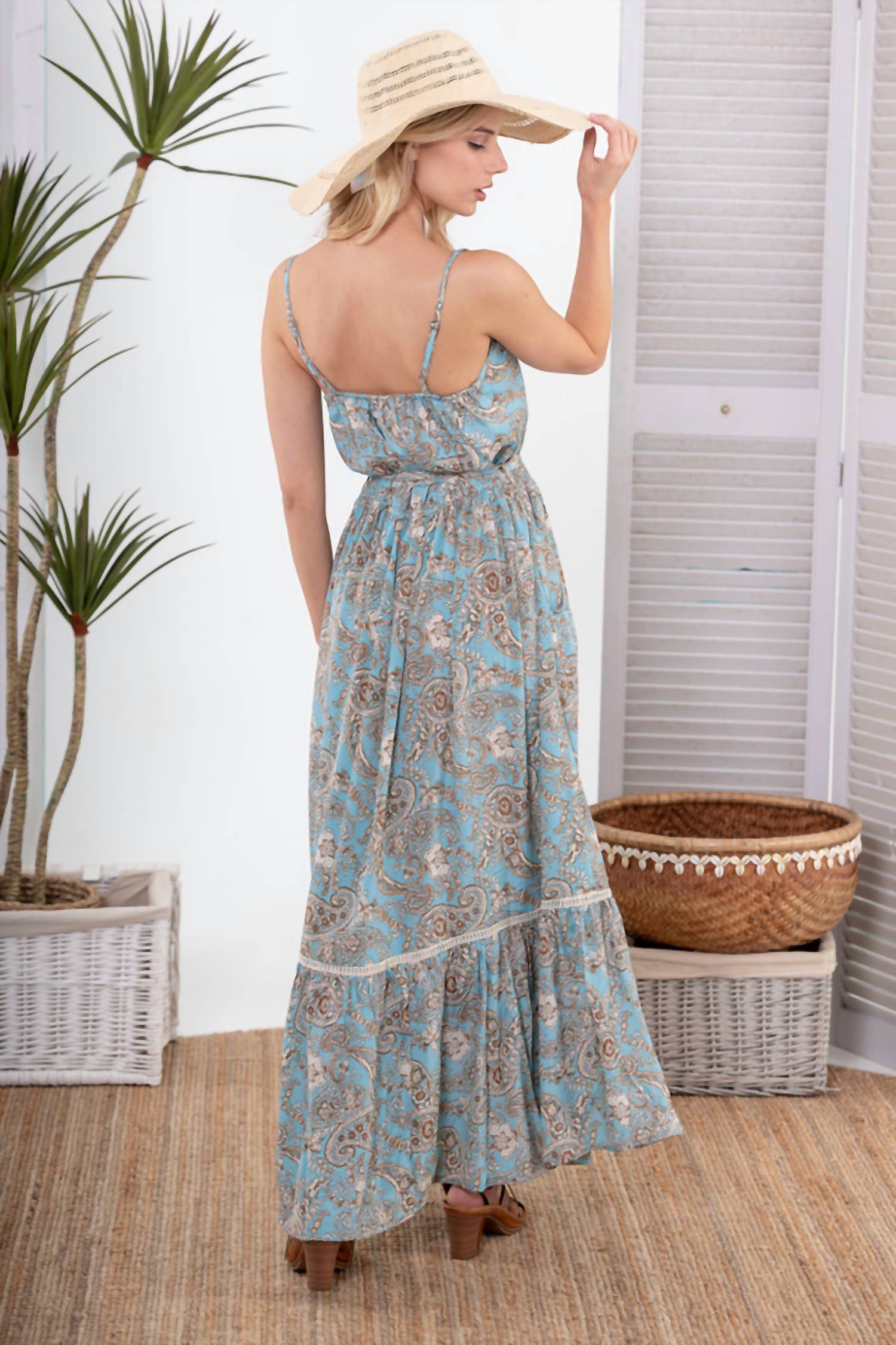 Cienna - Kali Maxi Pocket Dress