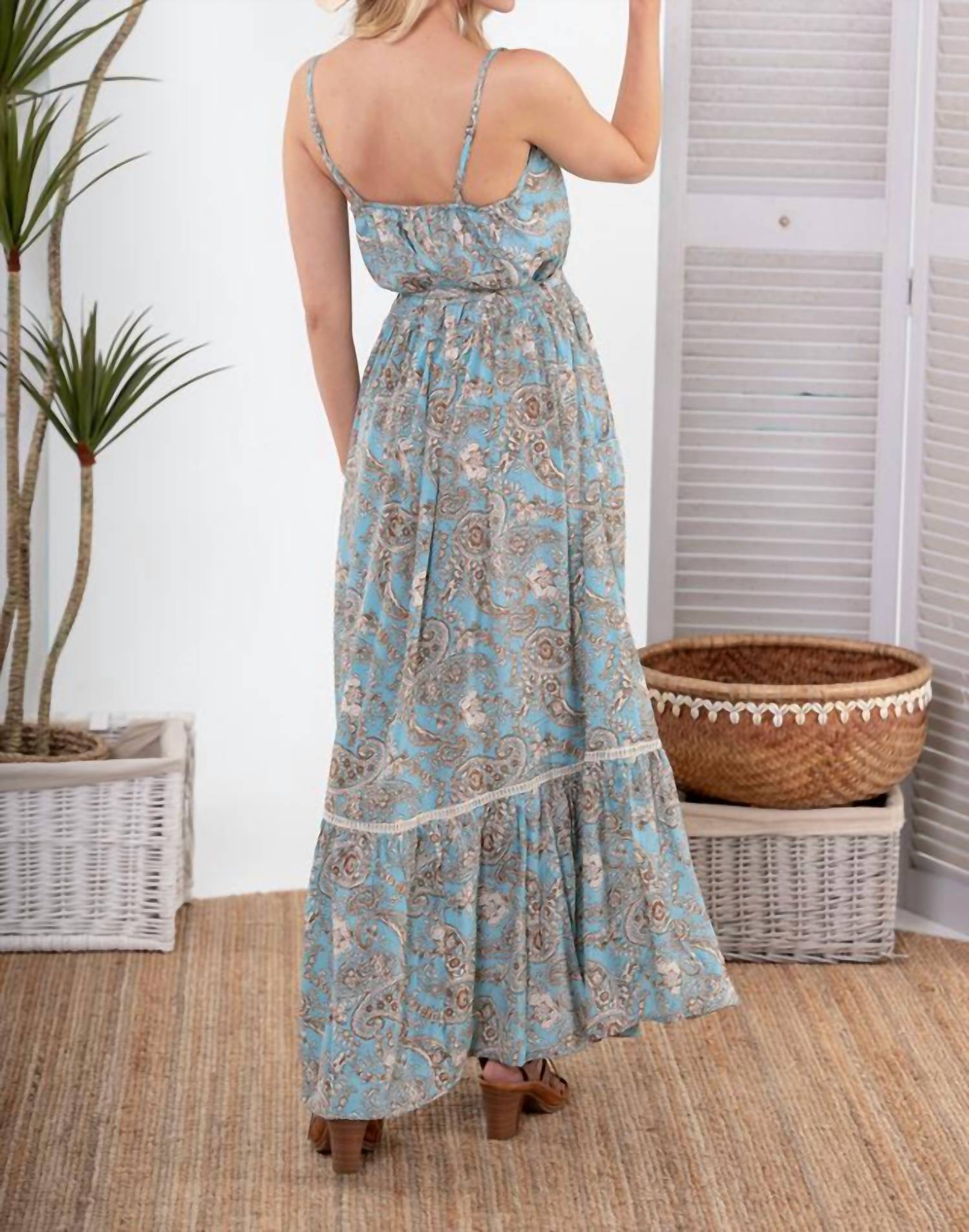Cienna - Kali Maxi Pocket Dress