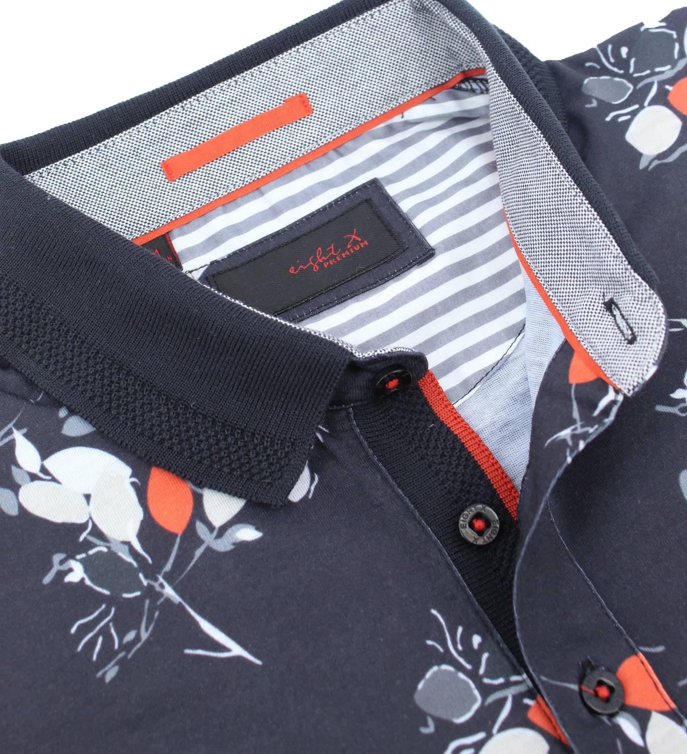 Eight X - Men's Modern Leaf Polo