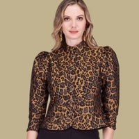 Jade - Flossy Button Down Jacket