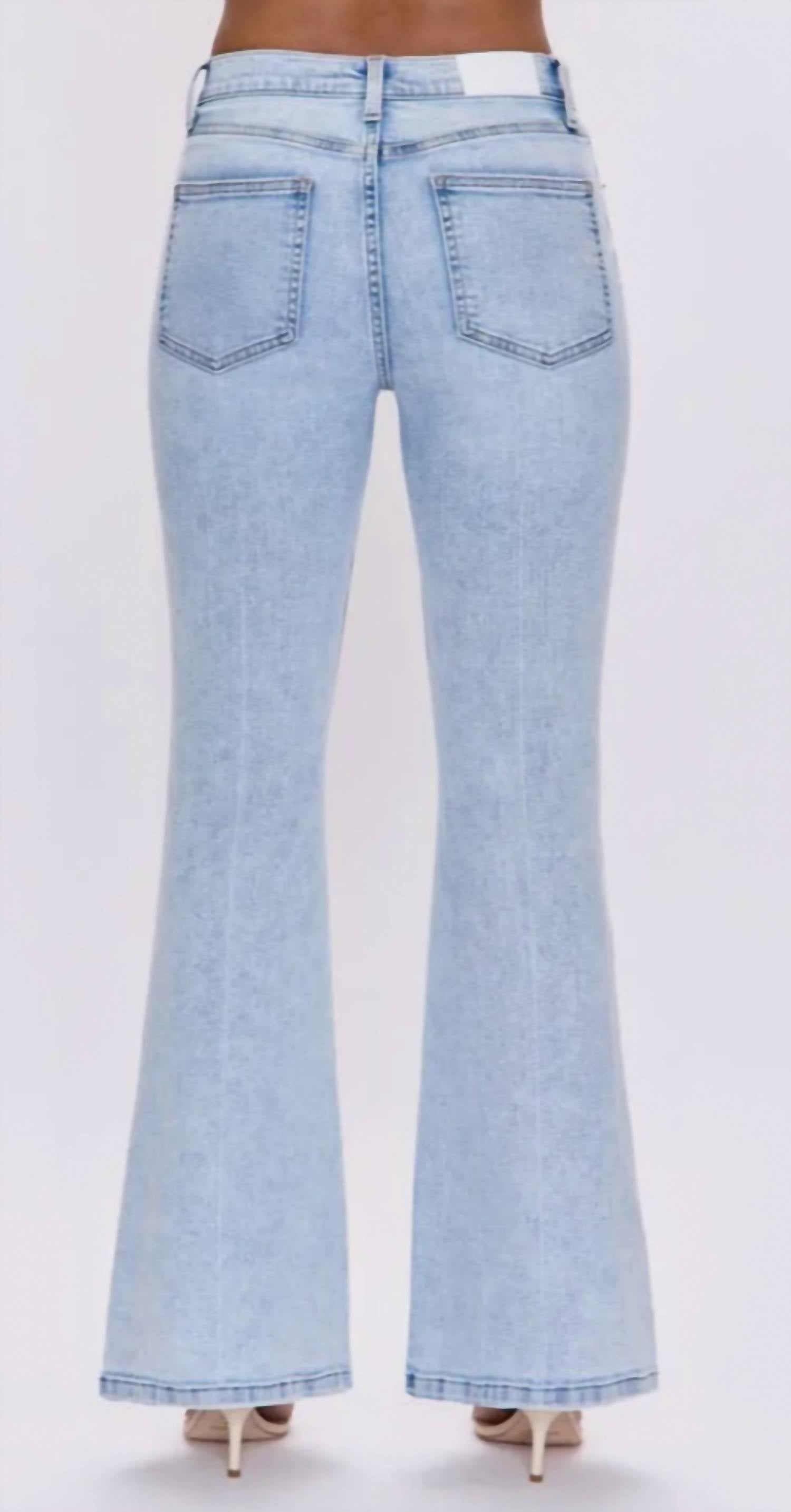 Pistola - KINSLEY MID RISE ULTRA FLARE JEANS