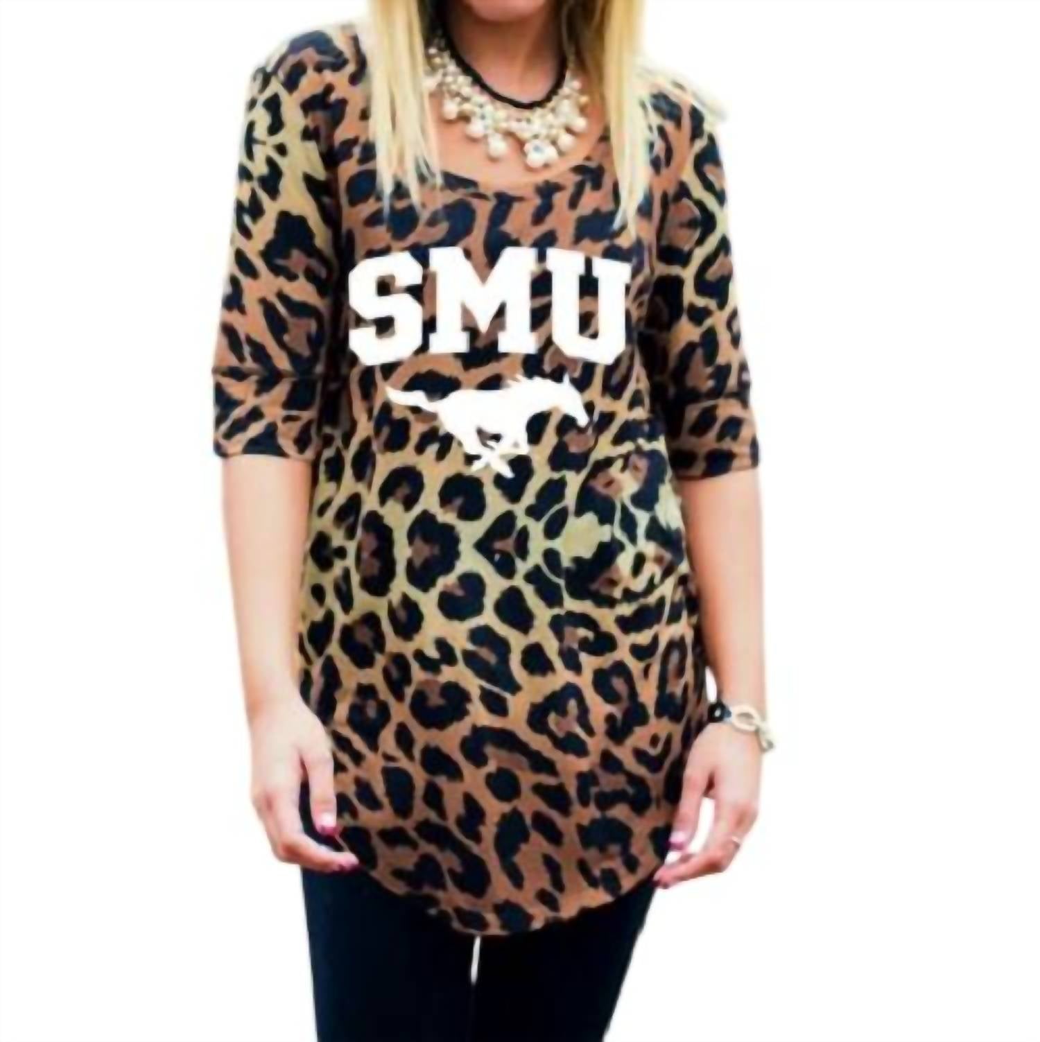 Gameday Couture - SMU Logo Tunic
