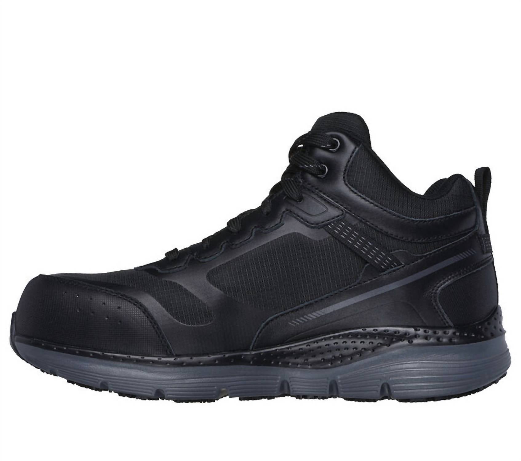 Skechers Men's John Deere Arch Fit Shoes in black - men's sneaker - alternate view