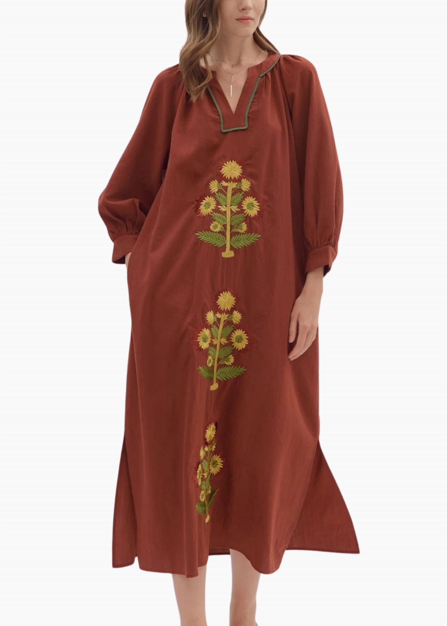 Entro - Katy Blockprint Dress