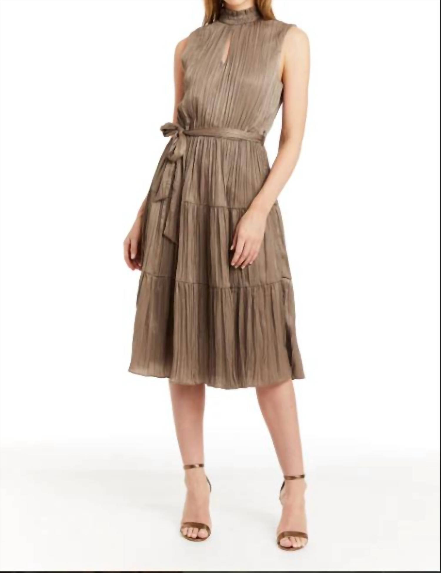 Drew - Samantha Pleated Midi Dress