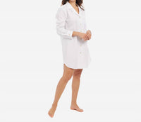 Seersucker Cotton Night Shirt