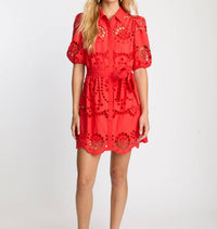 Caballero - Eloise Eyelet Lace Dress