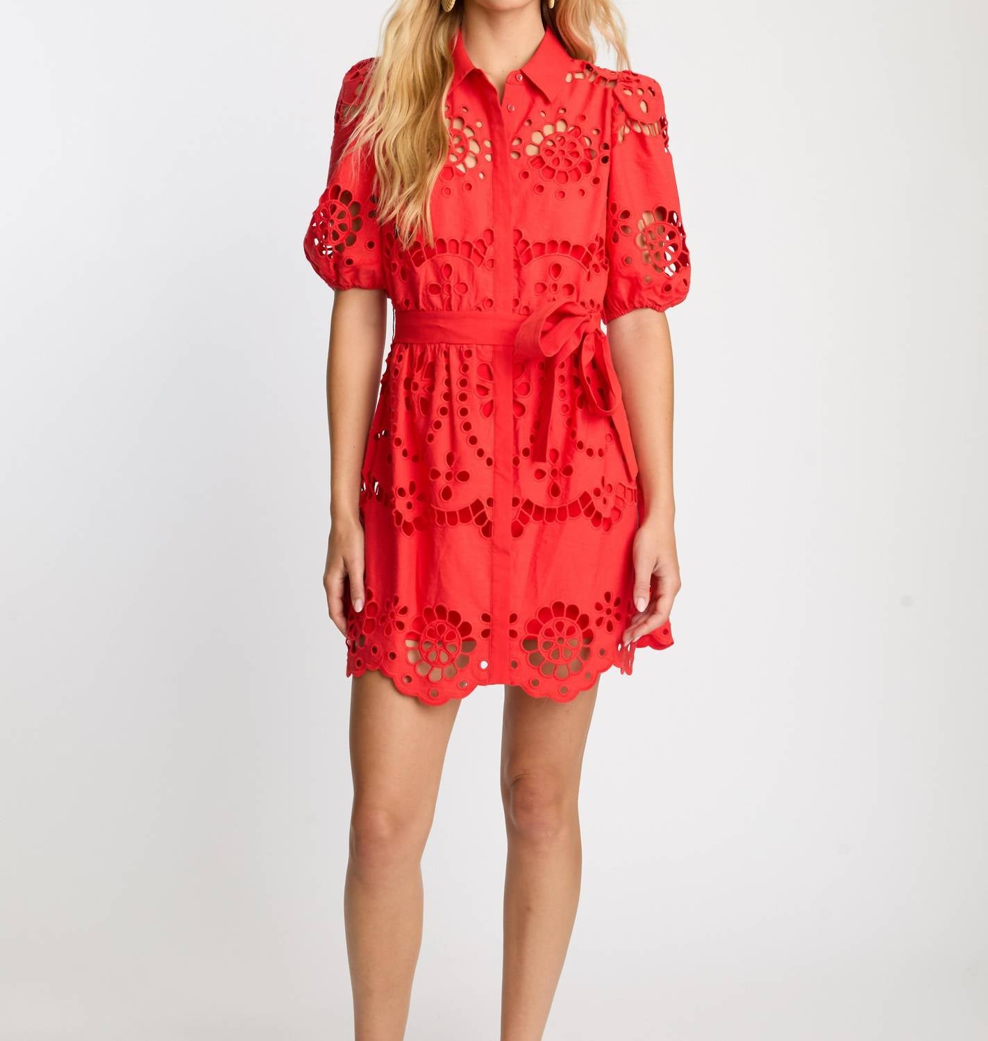 Caballero - Eloise Eyelet Lace Dress
