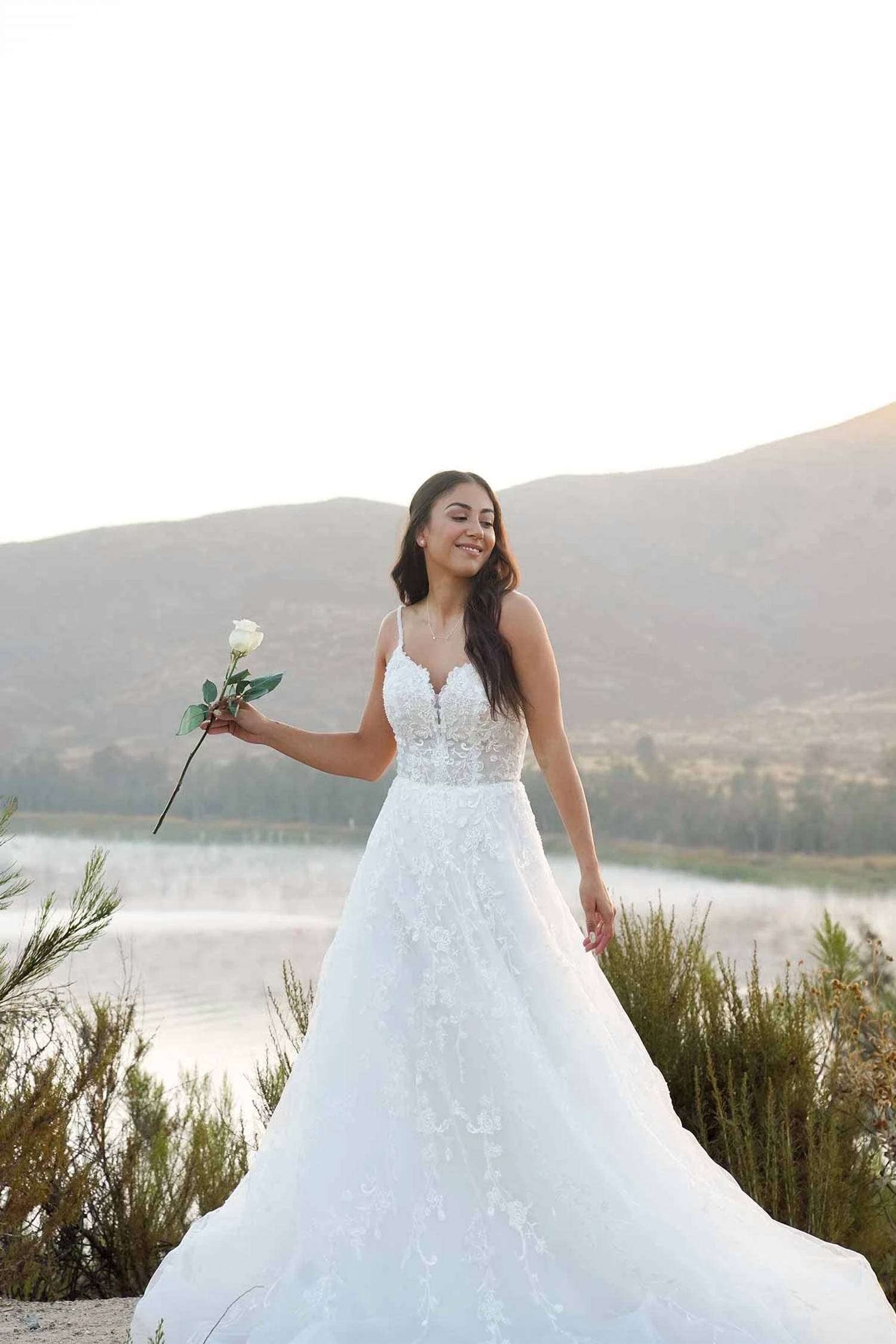 Stella York - Romantic Floral Wedding Dress