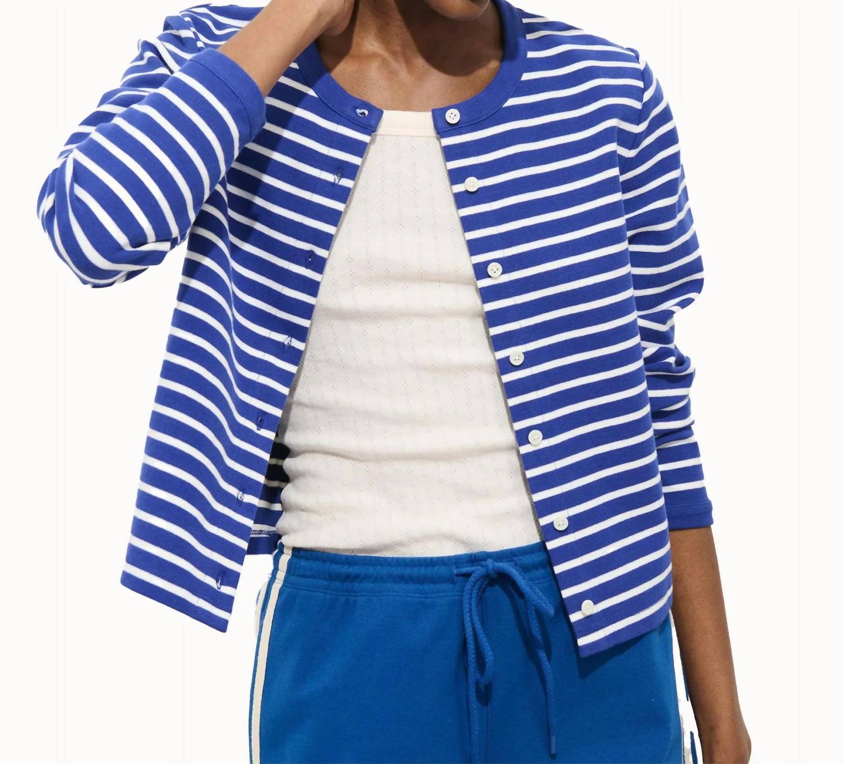 Alex Mill - Coco Sport Striped Cardigan