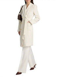 L'Agence - Cooper Unlined Tweed Coat