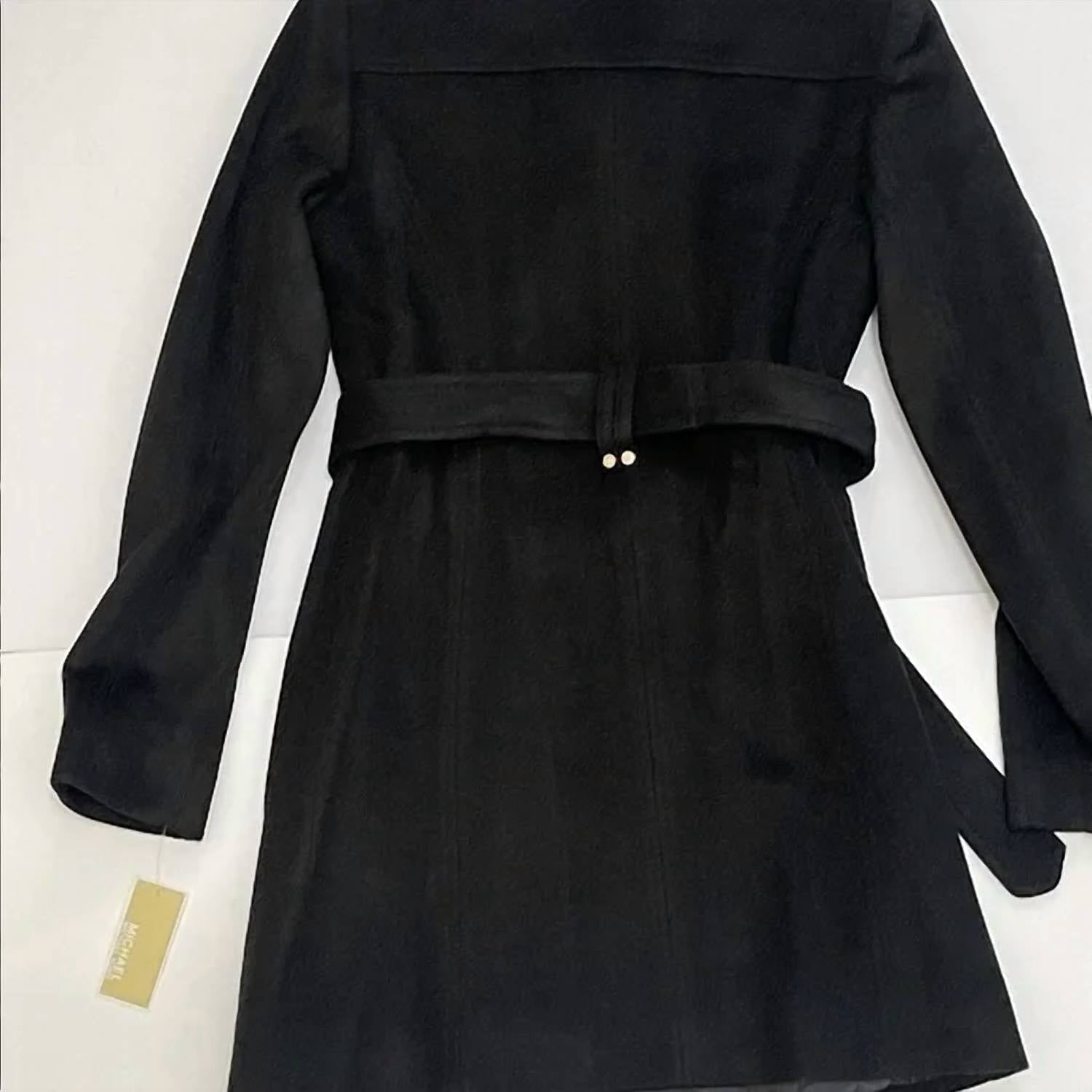 Michael Kors - Wool Belted Wrap Coat