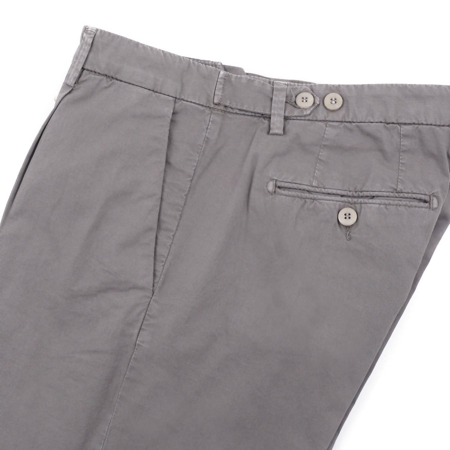Luigi Borrelli Napoli - Men's Slim-fit Cotton Pants